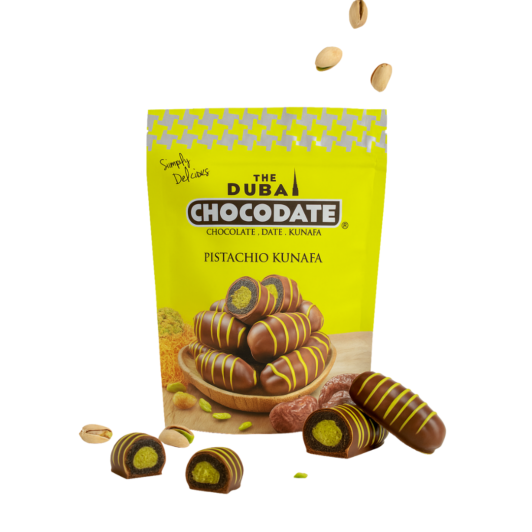 Chocodate Dubai – Pistazie Kunafa – 90g Halal Snack